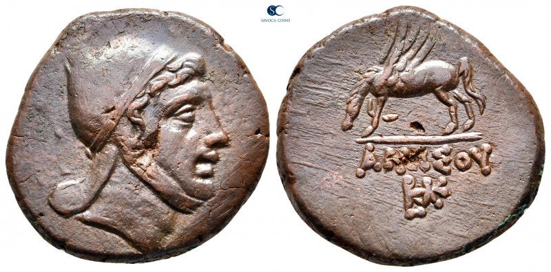 Pontos. Amisos. Time of Mithradates VI Eupator 120-63 BC. 
Bronze Æ

24 mm., ...