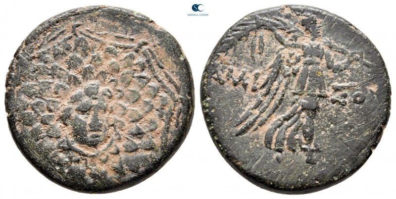 Pontos. Amisos circa 85-65 BC. 
Bronze Æ

22 mm., 6,98 g.



very fine