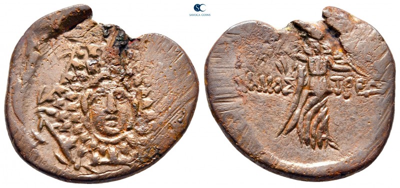 Paphlagonia. Amastris circa 85-65 BC. 
Bronze Æ

24 mm., 7,03 g.



very ...