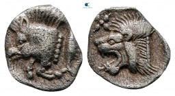 Mysia. Kyzikos circa 525-475 BC. Hemiobol AR