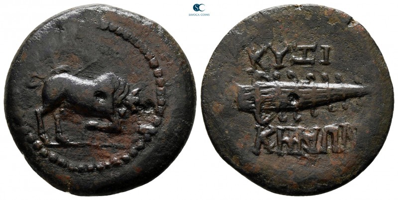 Mysia. Kyzikos circa 300-200 BC. 
Bronze Æ

25 mm., 5,63 g.



very fine