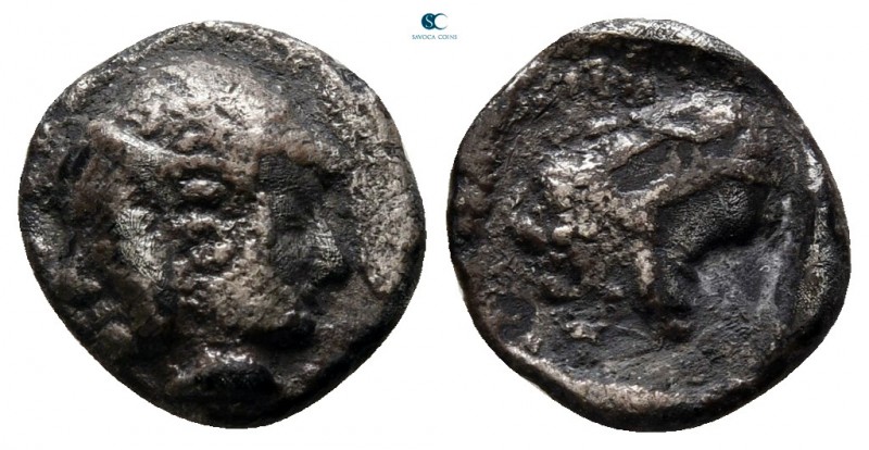 Mysia. Lampsakos circa 500-490 BC. 
Diobol AR

10 mm., 1,06 g.



nearly ...