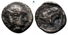 Mysia. Lampsakos circa 500-490 BC. Diobol AR