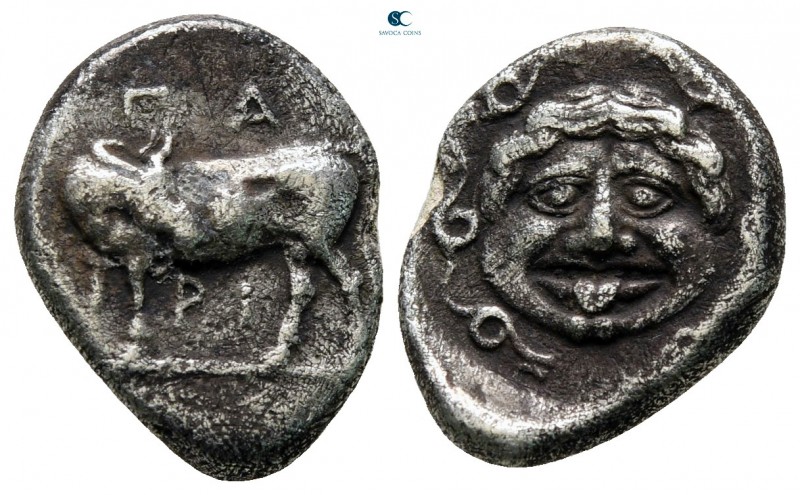 Mysia. Parion circa 400-300 BC. 
Hemidrachm AR

16 mm., 2,29 g.



very f...