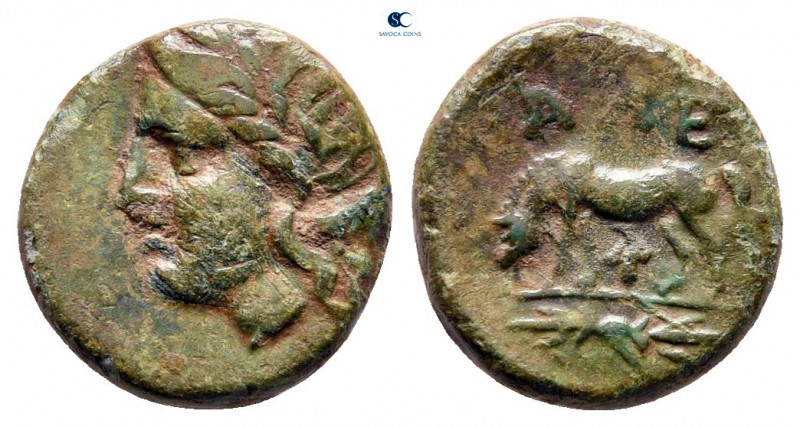 Troas. Alexandreia circa 261-227 BC. 
Bronze Æ

11 mm., 1,21 g.



very f...
