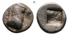 Aiolis. Kyme circa 520-475 BC. Hemiobol AR