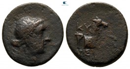 Aiolis. Kyme circa 250-190 BC. Bronze Æ