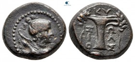 Aiolis. Kyme circa 165-90 BC. Bronze Æ