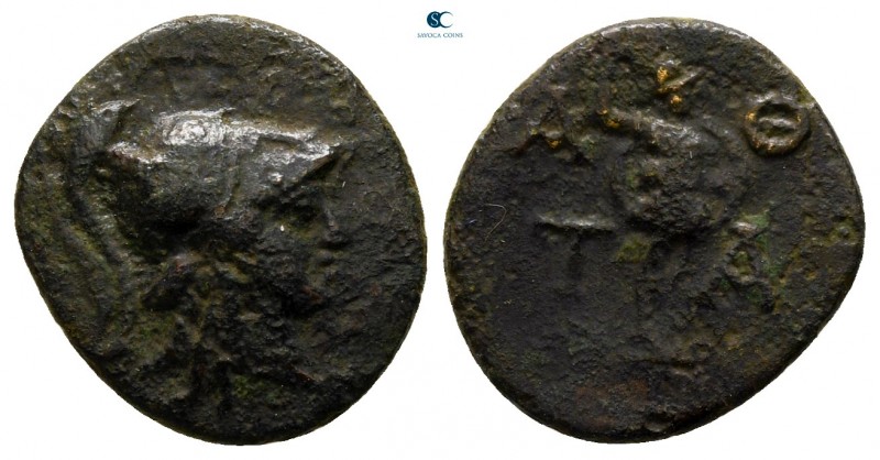 Aiolis. Temnos circa 200-0 BC. 
Bronze Æ

14 mm., 1,37 g.



nearly very ...