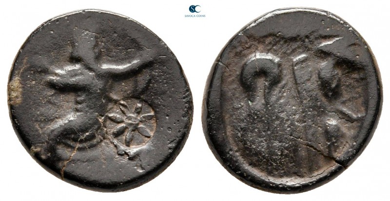 Ionia. Achaemenid Period. Uncertain Satrap circa 350-334 BC. 
Bronze Æ

14 mm...