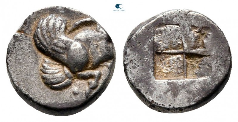 Ionia. Klazomenai circa 480-400 BC. 
Diobol AR

8 mm., 1,12 g.



very fi...