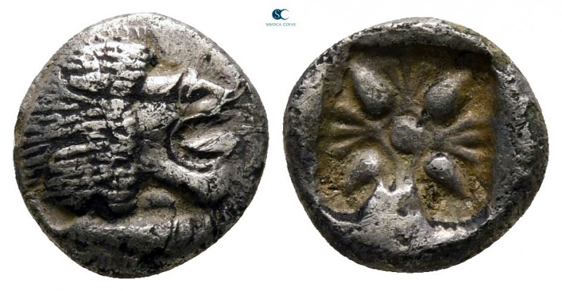 Ionia. Miletos circa 525-475 BC. 
Obol AR

9 mm., 0,83 g.



very fine