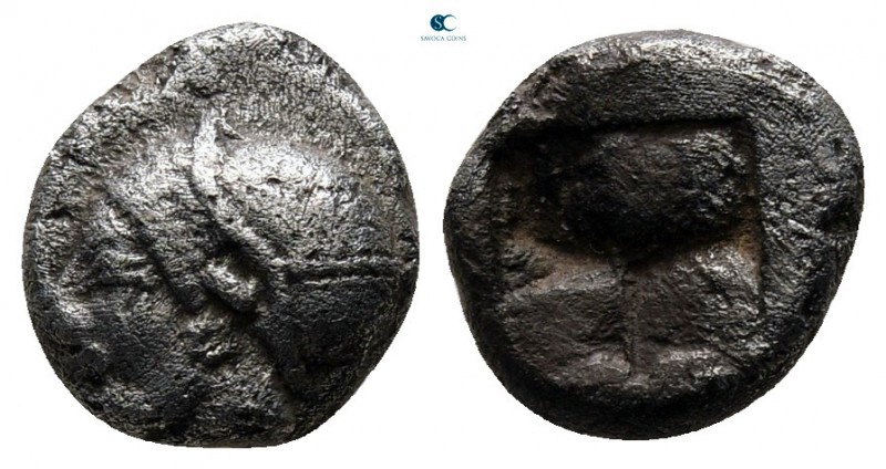 Ionia. Phokaia circa 521-478 BC. 
Diobol AR

8 mm., 1,25 g.



nearly ver...