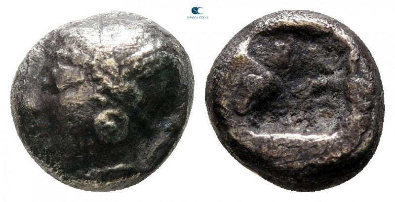 Ionia. Phokaia circa 521-478 BC. 
Diobol AR

8 mm., 1,14 g.



nearly ver...