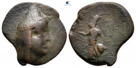 Kings of Cappadocia. Uncertain mint. Ariobarzanes III Eusebes Philoromaios 52-42 BC. Bronze Æ