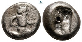 Persia. Achaemenid Empire. Sardeis. Time of Artaxerxes II to Artaxerxes III circa 375-340 BC. Siglos-Drachm AR