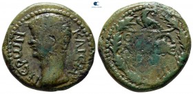 Macedon. Thessalonica. Nero ,as Caesar AD 50-54. Bronze Æ