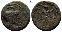 Attica. Athens. Pseudo-autonomous issue 20-15 BC. Bronze Æ