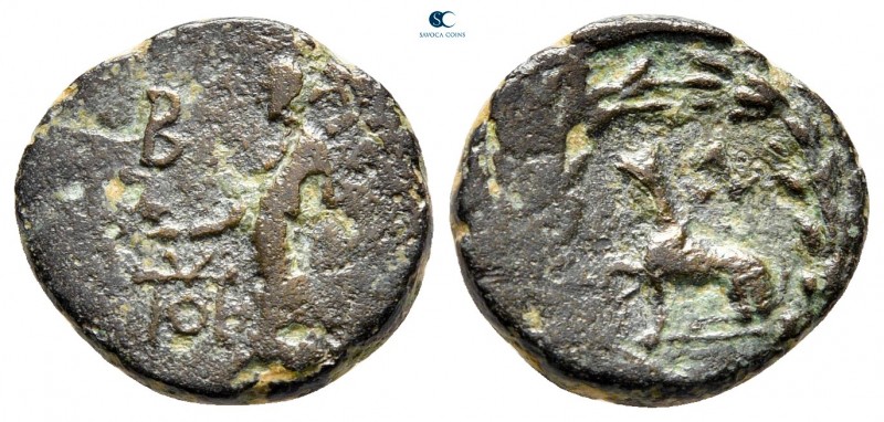 Phrygia. Laodikeia ad Lycum. Pseudo-autonomous issue AD 14-37. 
Bronze Æ

14 ...