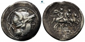 Anonymous after 211 BC. Rome. Denarius AR