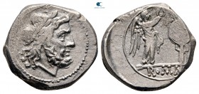 Anonymous after 211 BC. Rome. Victoriatus AR