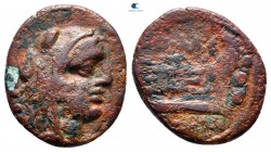 Anonymous after 211 BC. Uncertain Sardinian or Sicilian mint. Quadrans Æ
