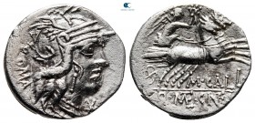 Marcus Calidius, Q Metellus & Cn Fulvius 117-116 BC. Rome. Denarius AR