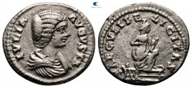 Julia Domna. Augusta AD 193-217. Laodicea ad Mare. Denarius AR