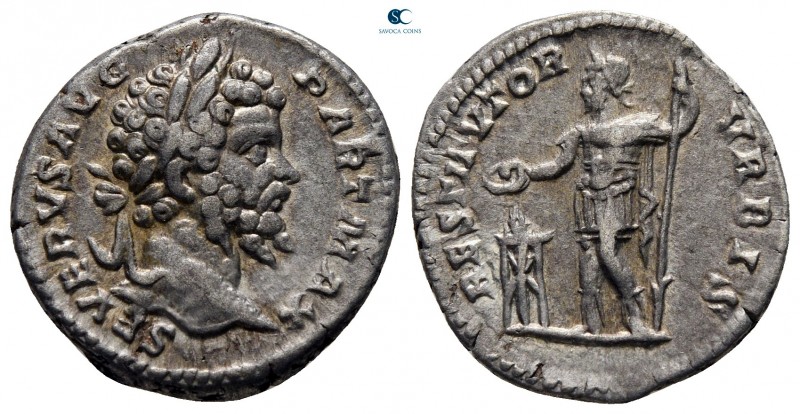 Septimius Severus AD 193-211. Rome
Denarius AR

19 mm., 3,35 g.



very f...