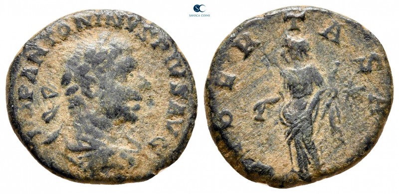 Elagabal AD 218-222. Rome
Fourreé Denarius Æ

18 mm., 2,91 g.



very fin...