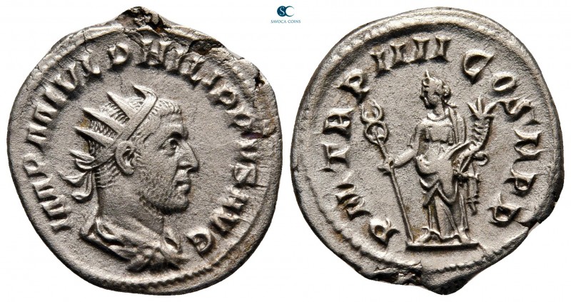 Philip I Arab AD 244-249. Rome
Antoninianus AR

22 mm., 3,63 g.



very f...