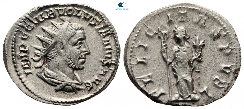 Volusian AD 251-253. Rome
Antoninianus AR

23 mm., 3,42 g.



nearly very...