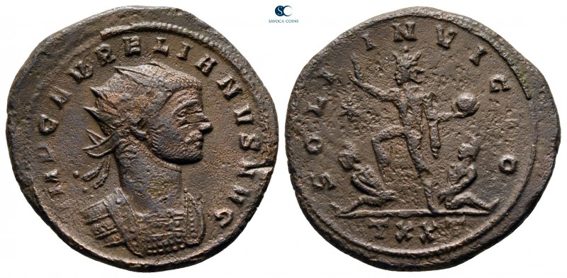 Aurelian AD 270-275. Ticinum
Antoninianus Æ

24 mm., 4,51 g.



very fine...