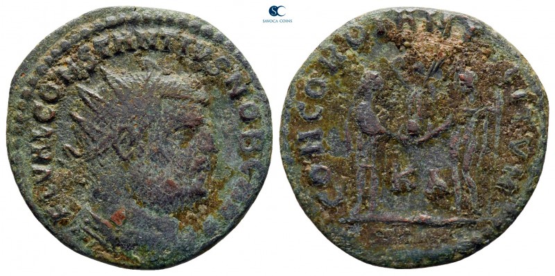 Constantius I Chlorus, as Caesar AD 293-305. Cyzicus
Antoninianus Æ

21 mm., ...