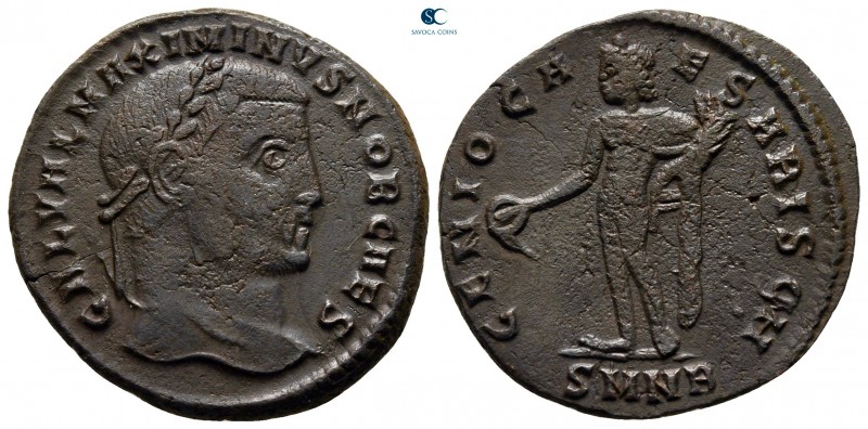 Maximinus II Daia, as Caesar AD 305-308. Nicomedia
Follis Æ

25 mm., 6,32 g....