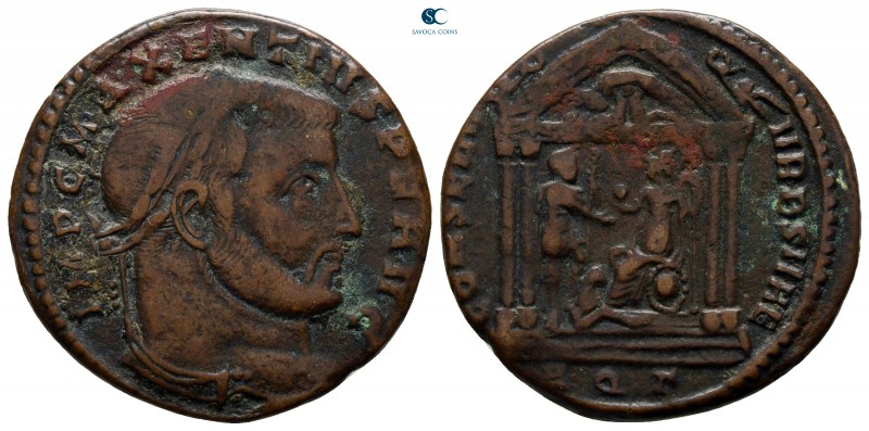 Maxentius AD 306-312. Aquileia
Follis Æ

25 mm., 5,80 g.



nearly very f...