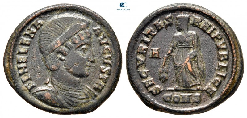 Helena. Augusta AD 324-3230. Constantinople
Follis Æ

20 mm., 3,30 g.



...