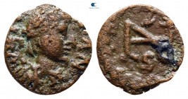 The Ostrogoths.  AD 526-534. In the name of Justinian I. Nummus Æ