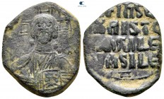 Attributed to Basil II and Constantine VIII AD 976-1028. Constantinople. Anonymous Follis Æ