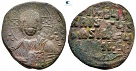 Attributed to Basil II and Constantine VIII AD 976-1028. Constantinople. Anonymous Follis Æ