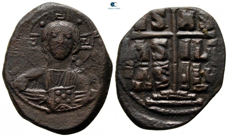 Romanus III Argyrus AD 1028-1034. Constantinople
Anonymous Follis Æ

30 mm., ...