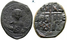 Romanus III Argyrus AD 1028-1034. Constantinople. Anonymous Follis Æ