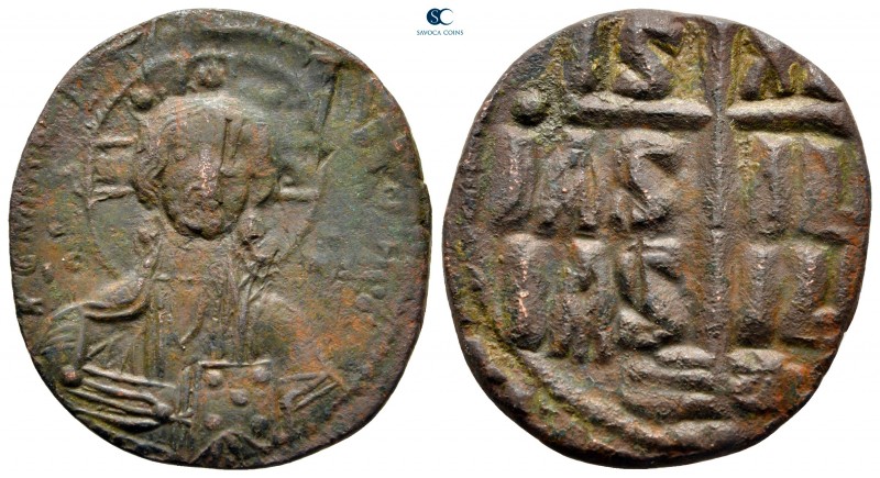 Romanus III Argyrus AD 1028-1034. Constantinople
Anonymous Follis Æ

28 mm., ...