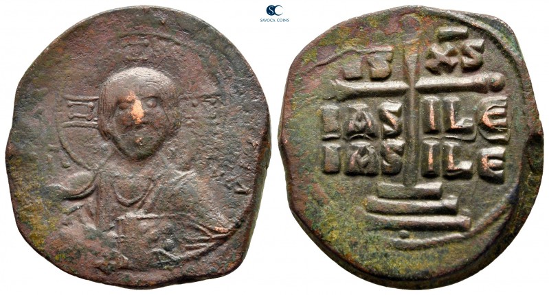 Romanus III Argyrus AD 1028-1034. Constantinople
Anonymous Follis Æ

29 mm., ...