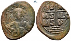 Romanus III Argyrus AD 1028-1034. Constantinople. Anonymous Follis Æ