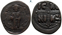 Michael IV AD 1034-1041. Constantinople. Anonymous Follis Æ