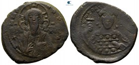 Constantine X Ducas AD 1059-1067. Constantinople. Follis Æ
