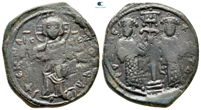 Constantine X Ducas and Eudocia AD 1059-1067. Constantinople
Follis or 40 Nummi...