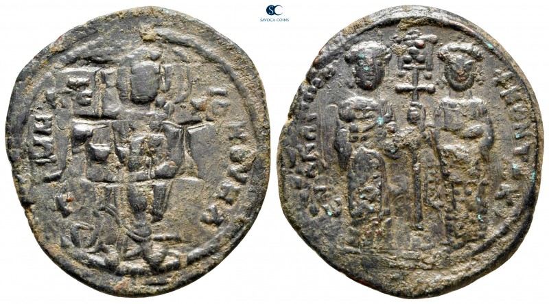 Constantine X Ducas and Eudocia AD 1059-1067. Constantinople
Follis or 40 Nummi...