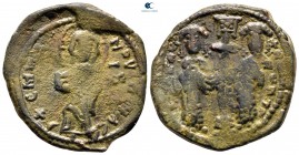 Constantine X Ducas and Eudocia AD 1059-1067. Constantinople. Follis Æ